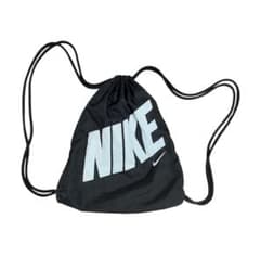 【人気】NIKE ナイキ ナップサック デカロゴ ブラック 黒のサムネイル