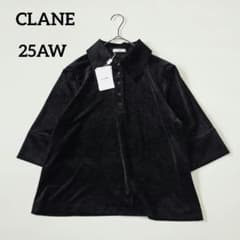 タグ付き・未使用 CLANE CRUSHED VELOUR POLO TOPS - メルカリ