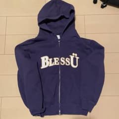 BLESS Ü purple フルジップパーカー size M 店舗限定色 - メルカリ