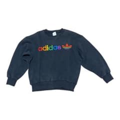 adidas 아디다스 스웨트 데산트 트레포일 다채로운 로고
