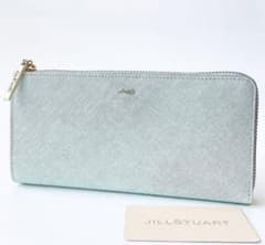新品　JILL STUART　グローリア　L字ファスナー長財布　アイスブルーのサムネイル