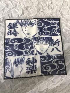 銀魂 ハンドタオル 坂田銀時 志村新八 神楽 ハンカチ - メルカリ