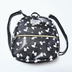 SNOOPY and WOODSTOCK リュック ブラックのサムネイル