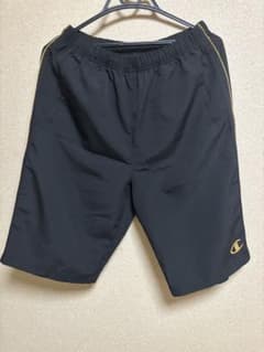 Champion ハーフパンツ ジャージ　ゴールド刺繍のサムネイル