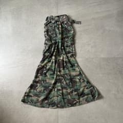 00s Archive カーゴ ロングスカート フレア 迷彩 ギミック 平成 - メルカリ