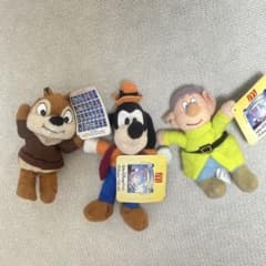 레어 맥도날드 구피 데일 도피 봉제 인형 WDW