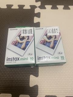FUJIFILM instax mini 10枚入りx 2個のサムネイル