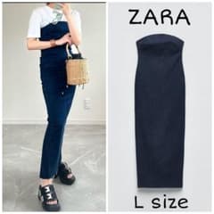 ZARA ZW デニム レイヤード ワンピース М 完売 入手困難 ZARA ZW テーラード デニムワンピース Lサイズ デニム - メルカリ
