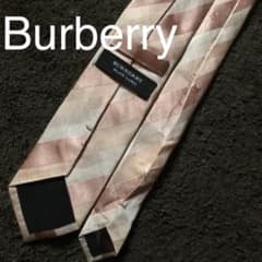 高級シルク　美品【Burberry】 ブランドネクタイ　バーバリー br22のサムネイル