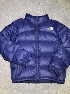 THE NORTH FACE ダウンジャケット ネイビー 140cmのサムネイル