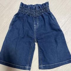 Moujonjonワイドパンツ デニムのサムネイル