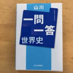 山川　一問一答　世界史　赤シート付きのサムネイル