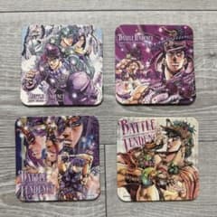 ジョジョの奇妙な冒険 荒木飛呂彦原画展 コースター 2部のサムネイル