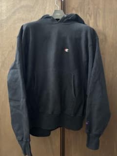 Champion Reverse Weave パーカー ブラック 90年代製　Lのサムネイル