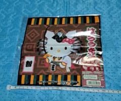 ハローキティ歌舞伎　暫のデザイン　タオルハンカチのサムネイル