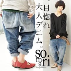 somari imaginationヴィンテージダメージデニムのサムネイル