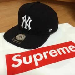 Supreme NY 黒!!スナップバックキャップのサムネイル