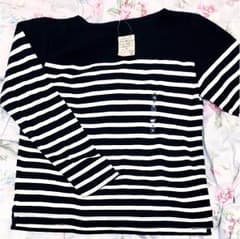 無印 ボートネック長袖Tシャツ M メンズのサムネイル