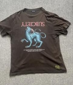 Subciety Tシャツ ブラウン グラフィックのサムネイル