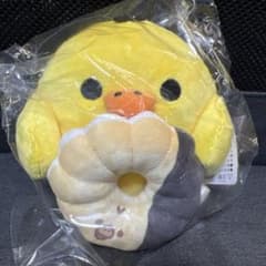 도넛 마쿠마쿠 봉제인형(리락쿠마×미스터 도넛 키이로이트리”)