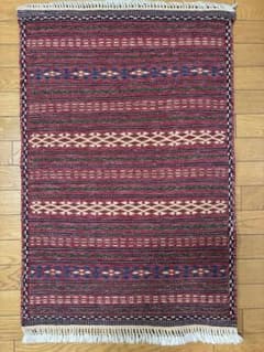 在庫一掃セール】シールジャン キリム ウール 99cm×65cm - メルカリ