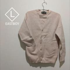 EAST BOY ピンク カーディガン　11号のサムネイル