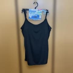 カップ付き　キャミソール　黒　夏のサムネイル