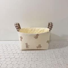 ハンドメイド♡布バスケットのサムネイル
