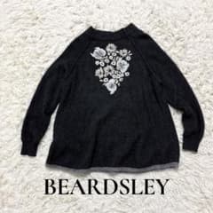 BEARDSLEYビアズリーモヘヤニット刺繍 BEARDSLEYビアズリーモヘヤニット刺繍 - メルカリ