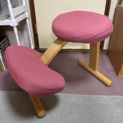 RYBO バランスイージー　バランスチェア　姿勢矯正 リボ Rybo バランスチェア バランスイージー ピンク 姿勢矯正 - メルカリ