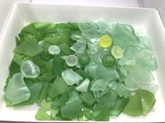シーグラス グリーン系 まとめ売りのサムネイル