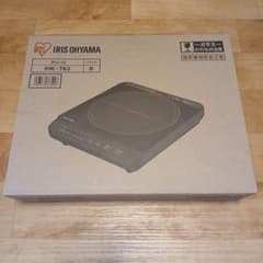 【未使用品】アイリスオーヤマ IHコンロ IHK-TK5 ブラックのサムネイル