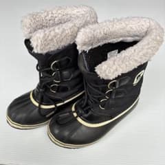 SOREL キッズ スノーブーツ ブラックのサムネイル