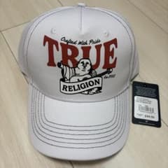 TRUE RELIGION キャップ ホワイト 新品未使用 トゥルーレリジョン