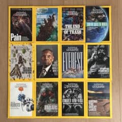 ナショナルジオグラフィック 英語版 2020年 全12冊 英語学習に最適です
