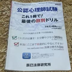 公認心理師試験 これ1冊で! 最後の肢別ドリル 辰已法律研究所のサムネイル