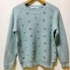Another Edition  水色ニットのサムネイル