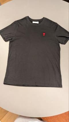 AMI PARIS ブラック Ami de Coeur Tシャツ XSのサムネイル