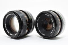 キヤノン Canon レンズ２個セット S.C. S.S.C.#1312 キヤノン Canon レンズ2個セット S.C. S.S.C.#1312 - メルカリ