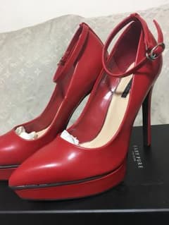 EVOL イーボルのアンクルストラップパンプスのサムネイル