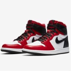 NIKE AIR JORDAN 1 HIGH OG SATIN RED 24.5のサムネイル