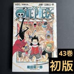 ワンピース 43巻 初版 - メルカリ