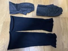 DEVOA レザー&カシミヤ レイヤードグローブ - メルカリ