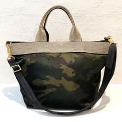 美品】VIOLAd'ORO V-2037 2way ナイロントート カモフラ - メルカリ