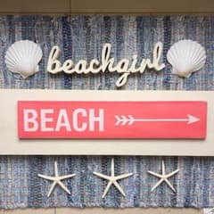 beachサインボード 西海岸インテリア 夏のサムネイル
