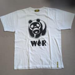 WOR ガスマスク パンダ Tシャツ ホワイトのサムネイル