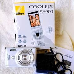 美品 Nikon S6900 自撮り Wi-Fi バリアングル 元箱付 動作品 美品 Nikon S6900 自撮り Wi-Fi バリアングル 元箱付 動作品 - メルカリ
