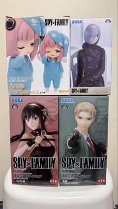 SPY×FAMILY フィギュア 4種セット - メルカリ