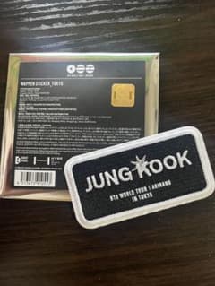 JUNG KOOK ワッペンステッカー BTS アリラン　1のサムネイル