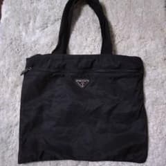 PRADA ナイロン トートバッグ ブラックのサムネイル